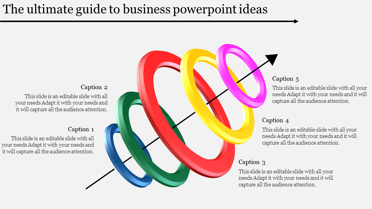 Stunning Business PowerPoint Ideas Presentation Template
